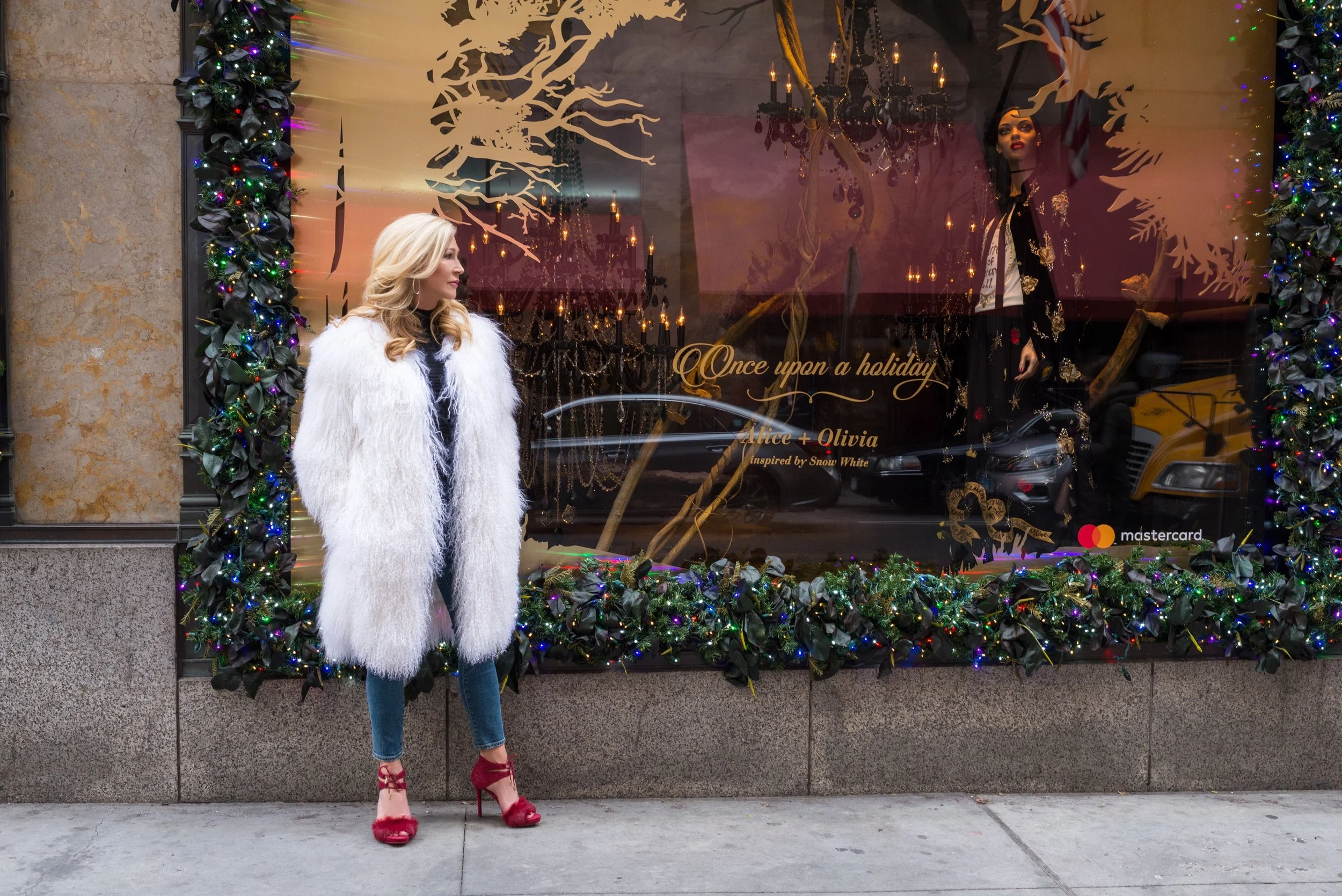 A Fur Coat in New York City Day 5 of My 12 Days of Christmas Giveaway and Green Monday Crazy Blonde Life